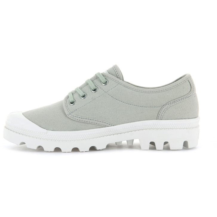 Palladium Pallabrousse Men's Oxfords Shoes Mint | UK R176-FEB